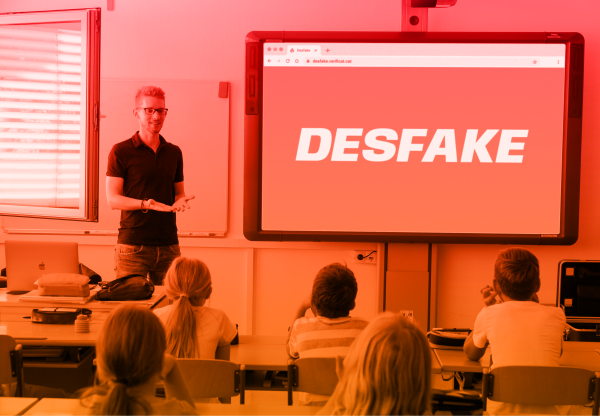 Imagen de cabecera de Desfake: plataforma educativa contra la desinformació